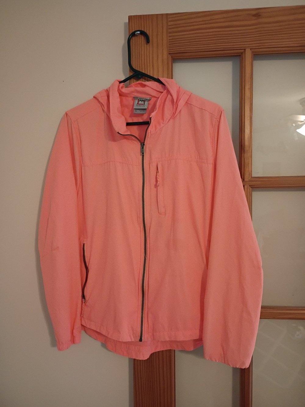 Avalanche Coral Pink Hooded Utility Jacket